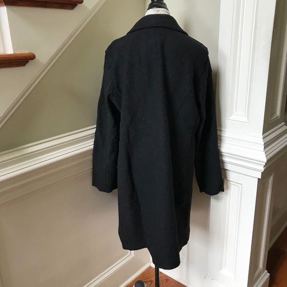 J. Crew Daphne topcoat in Italian boiled wool EUC - Picture 11 of 12